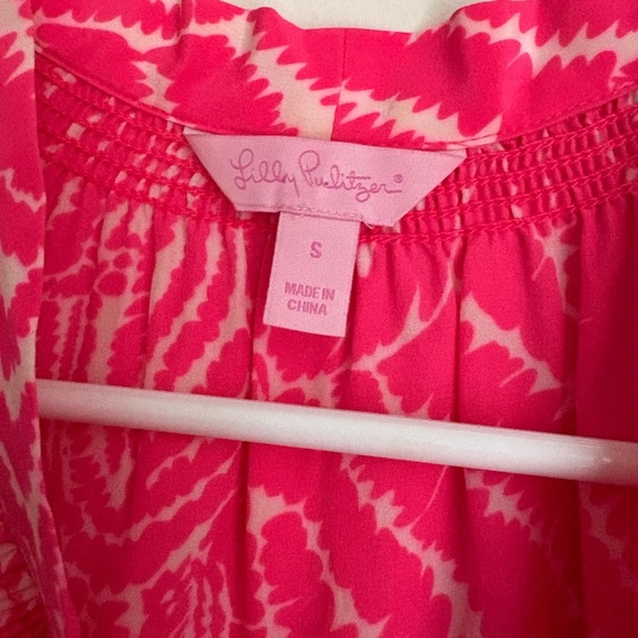 Lilly Pulitzer Dahlia Top Show Your Stripes S - Picture 3 of 5